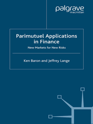 cover image of Parimutuel Applications In Finance